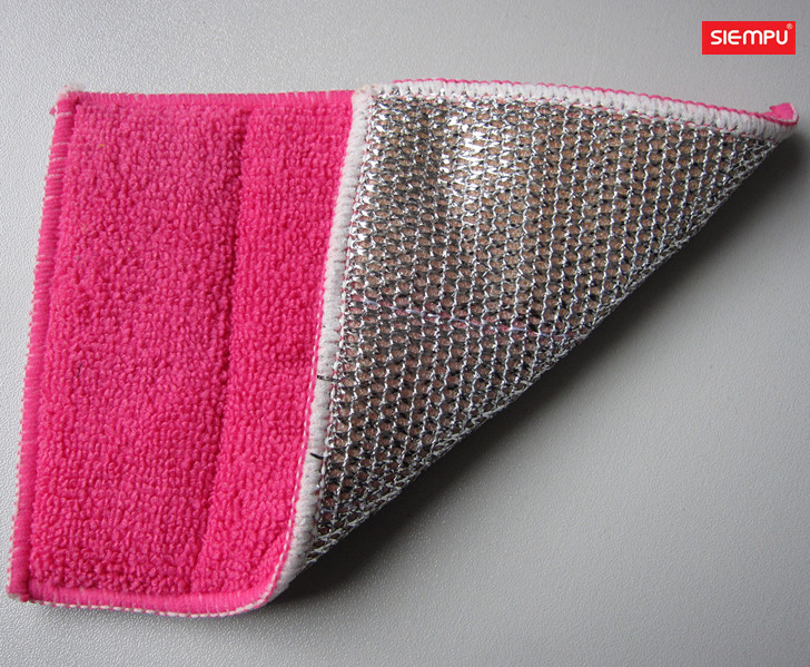 Microfiber Dish Cleaning Pad (XQK-C014)